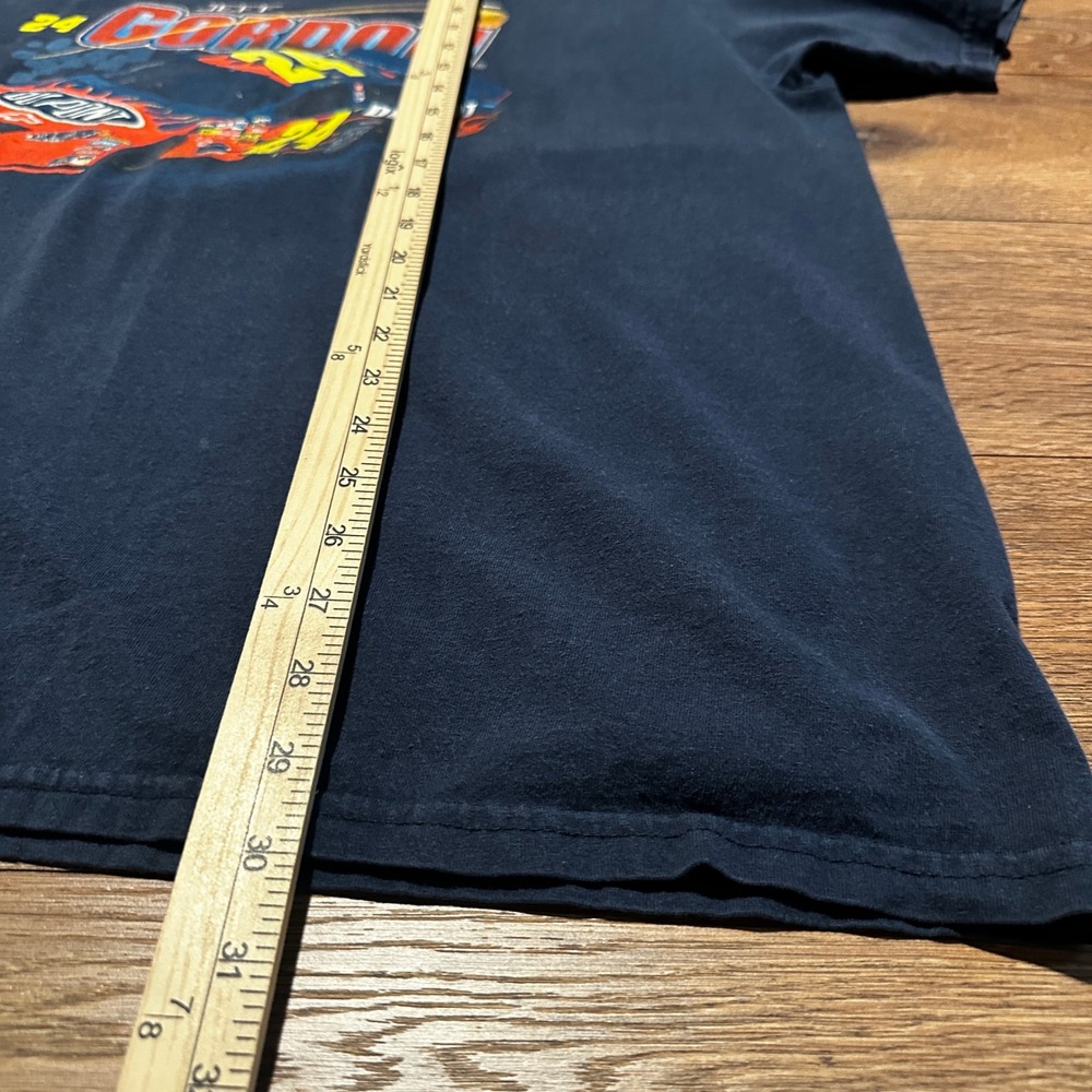 Vintage Winners Circle Jeff Gordon NASCAR Racing T-Shirt Mens XL 2005 Schedule - Picture 7 of 7